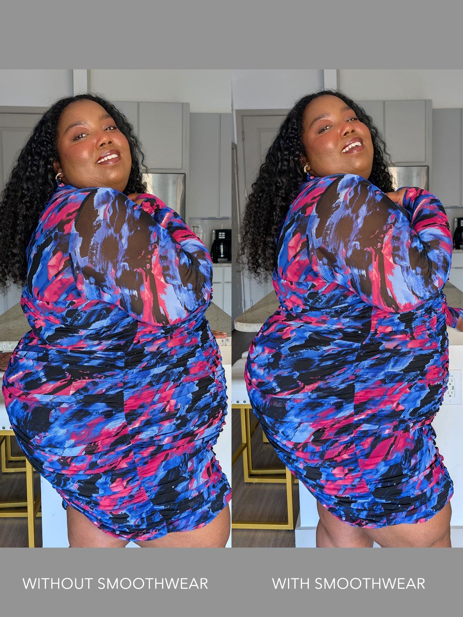 Smoothwear Body de peito aberto - Opulent