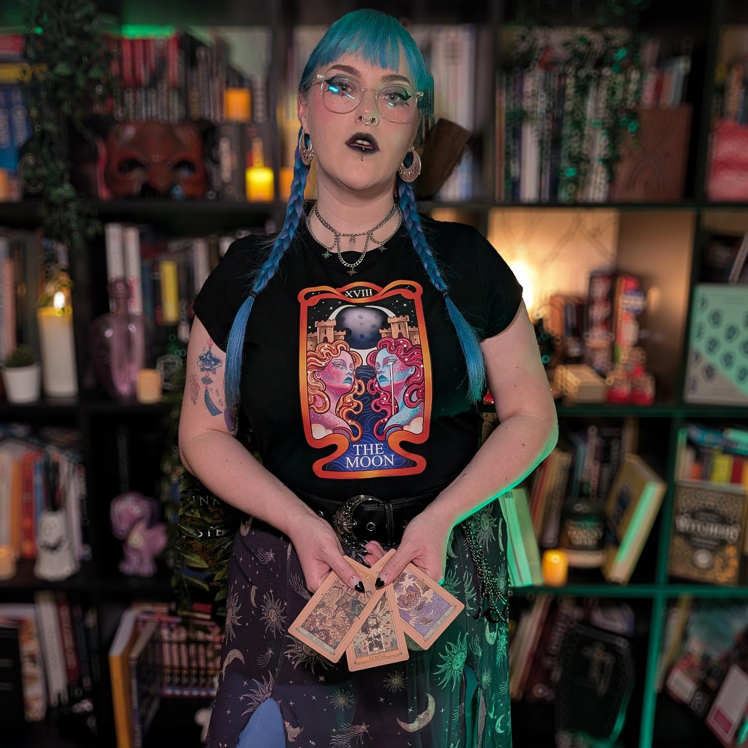 T-shirt de bebé Arcanos Maiores - XVIII A Lua