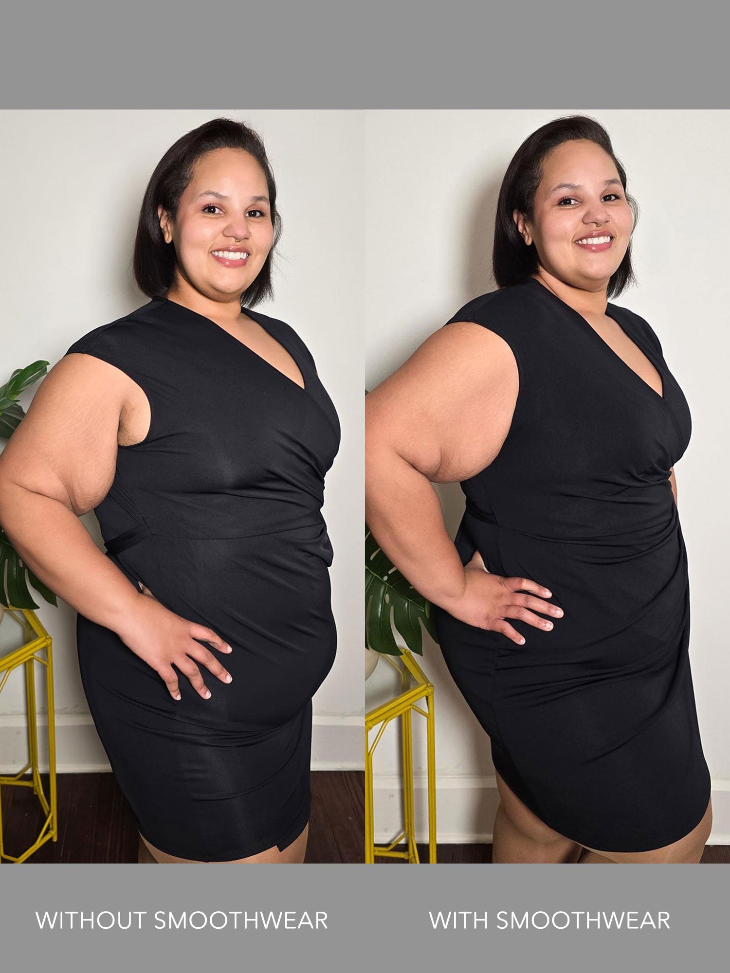 Smoothwear Body de peito aberto - Opulent