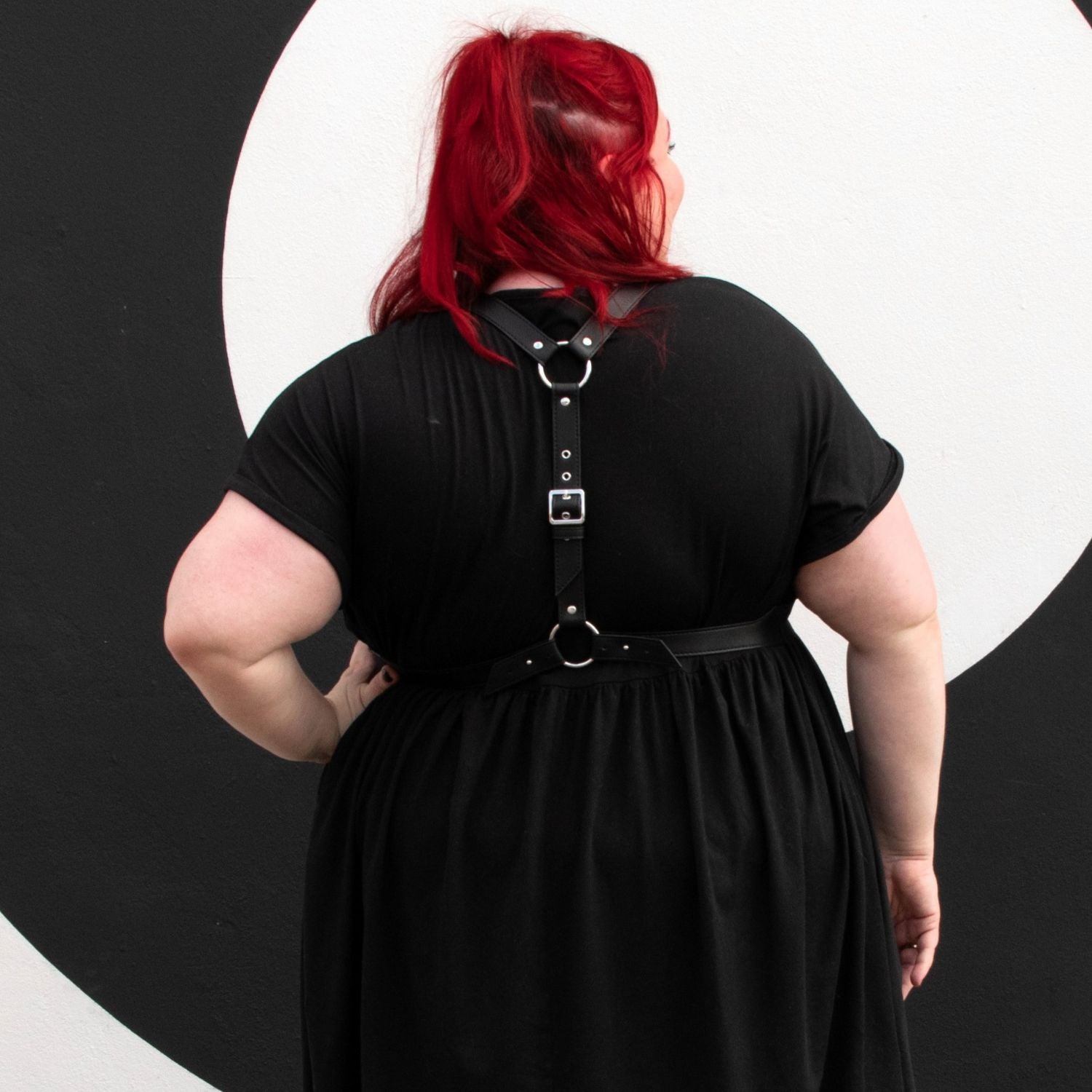 Arnês de corpo com anel em O