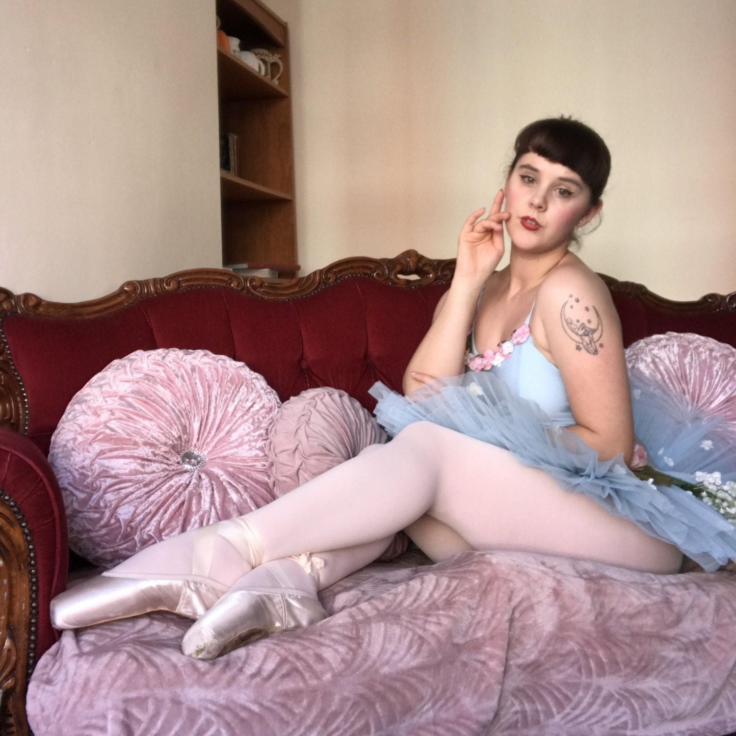Collants de dança convertíveis - Rosa