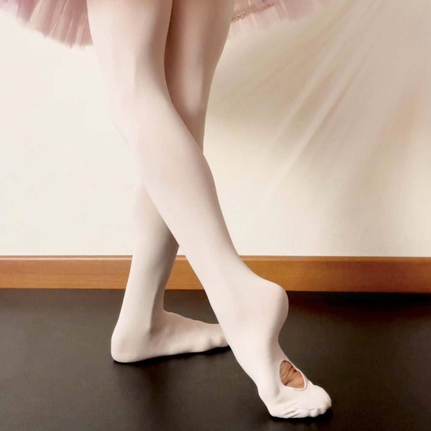 Collants de dança convertíveis - Rosa