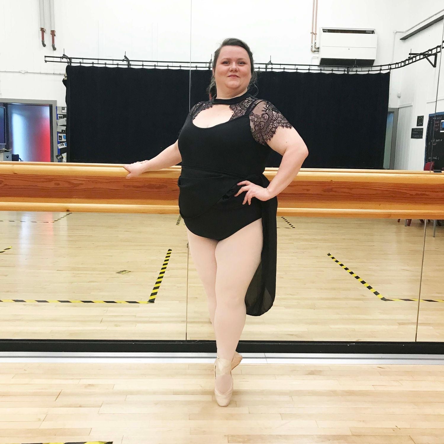 Collants de dança convertíveis - Rosa