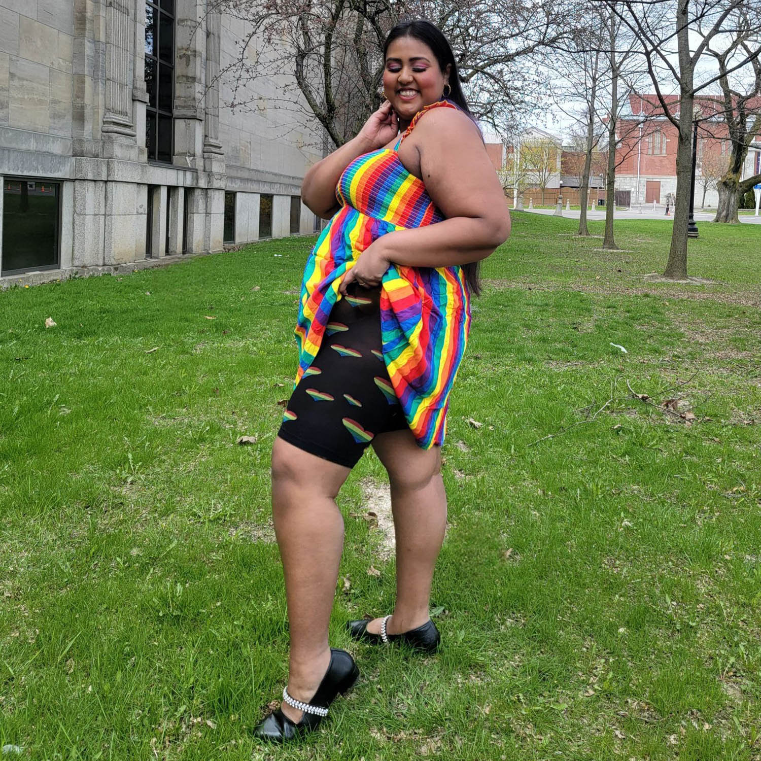 Calções Stay Cool Chub Rub - Pride Love Is Love