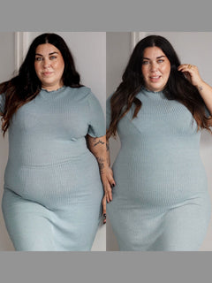 Yamila - Tamanho F2 - Antes e depois