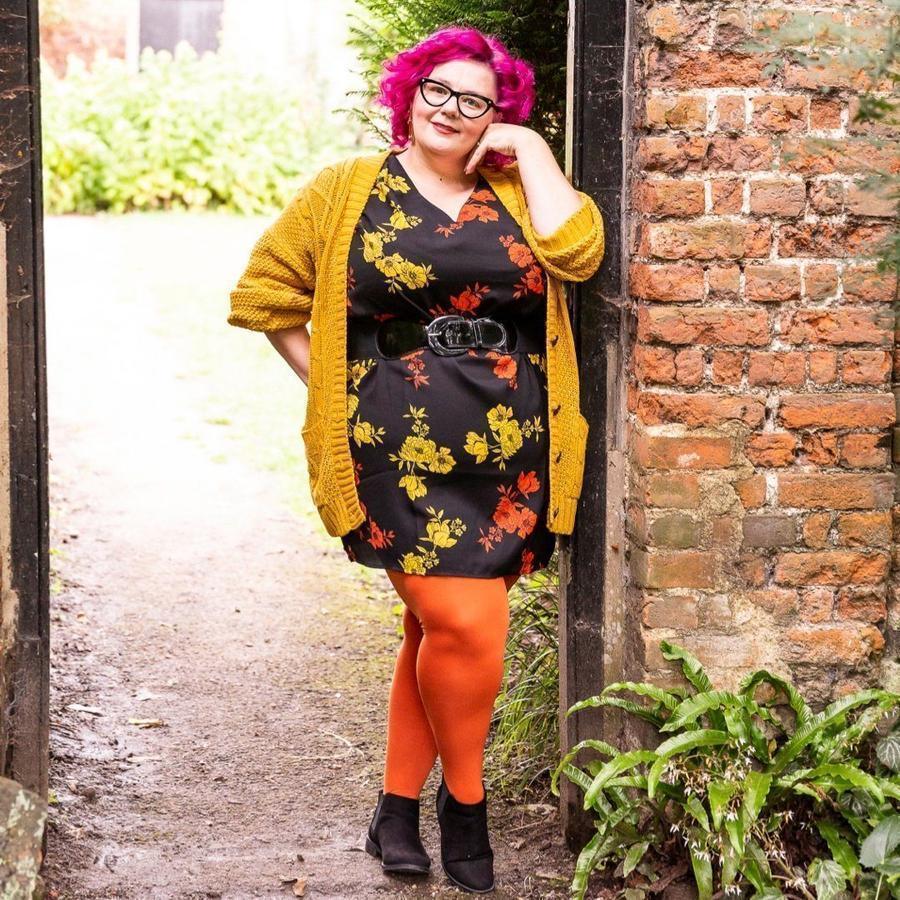 80 Denier-strumpbyxor - Pumpkin Spice