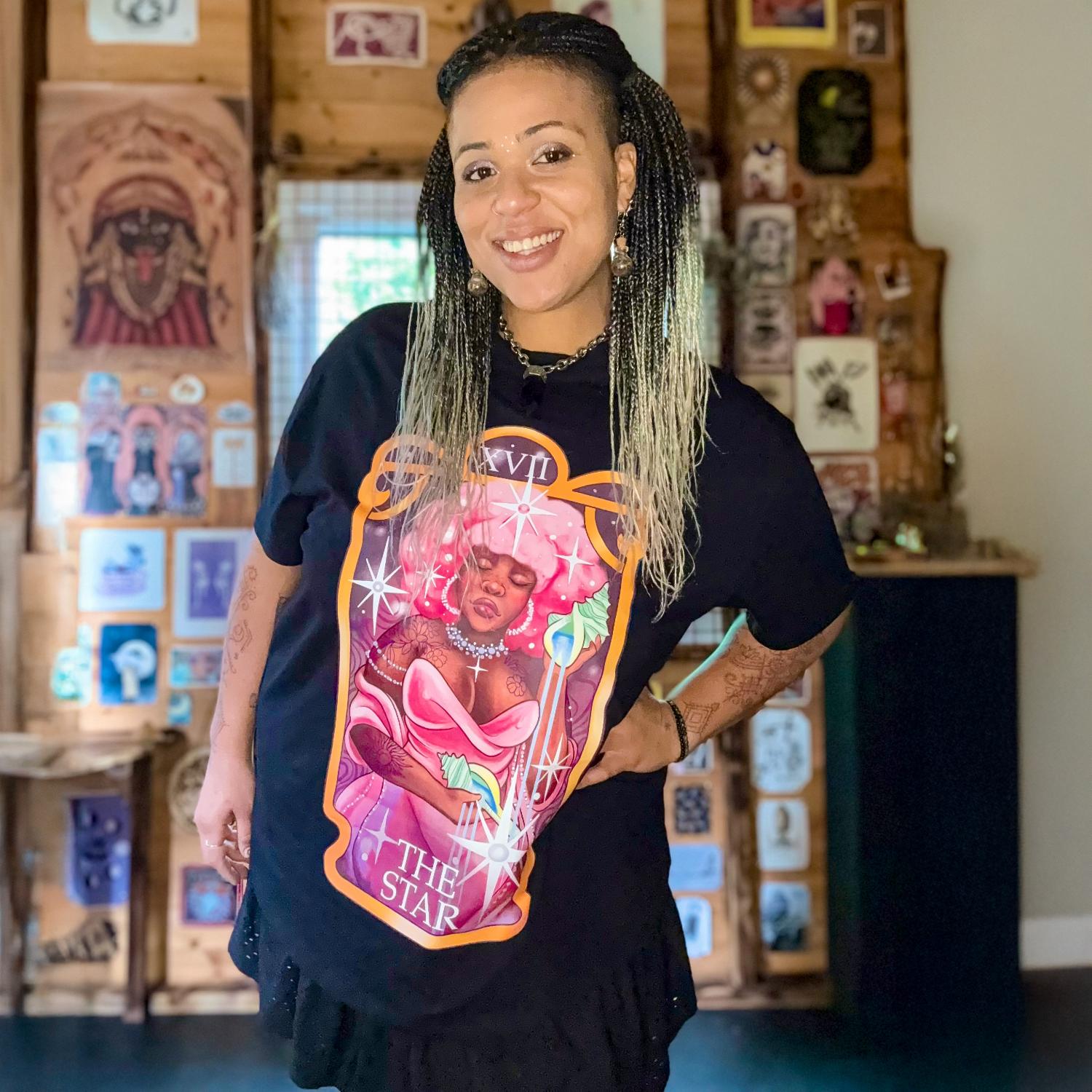 Major Arcana Unisex Tee - XVII Stjärnan