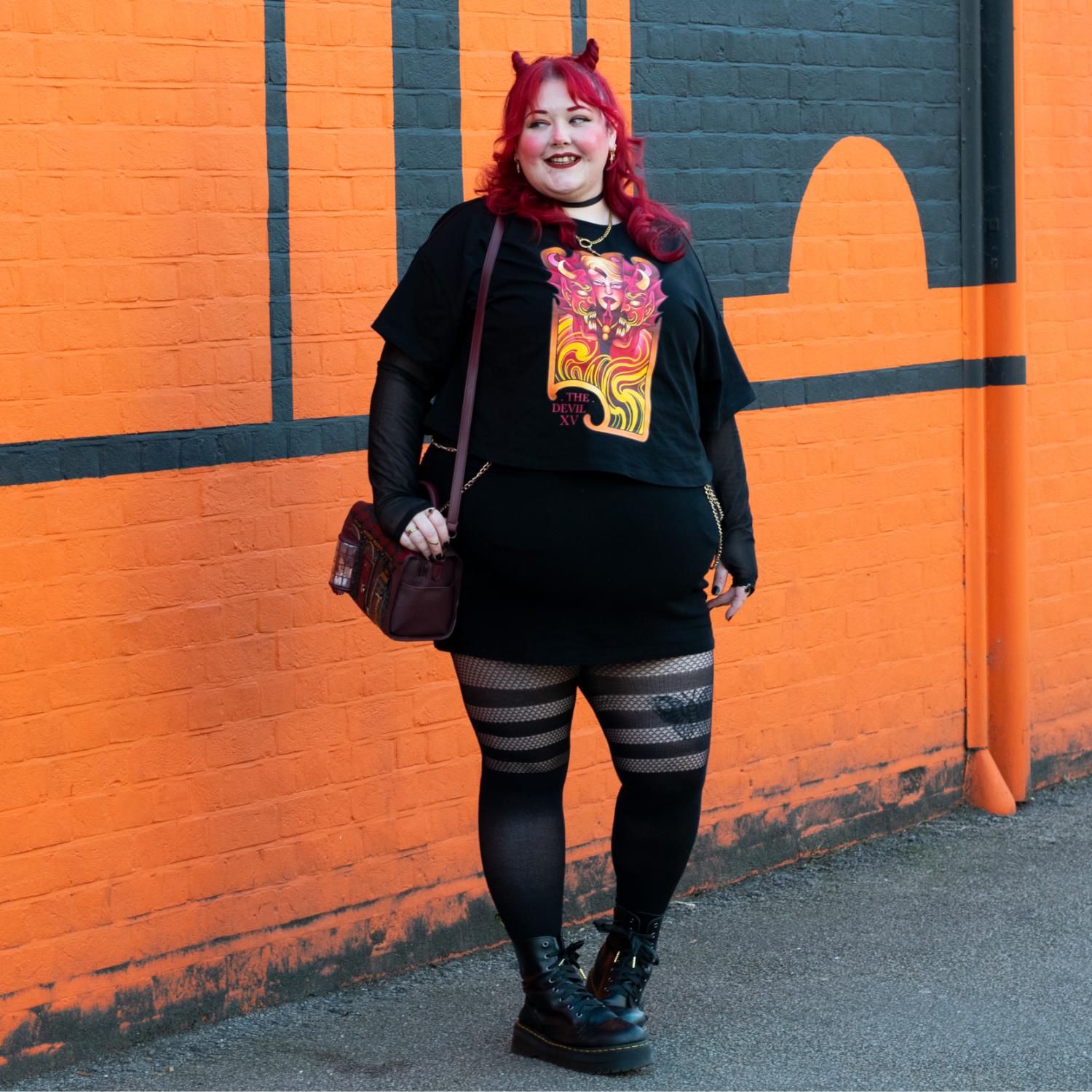 Major Arcana Boxy Tee - XV Djävulen