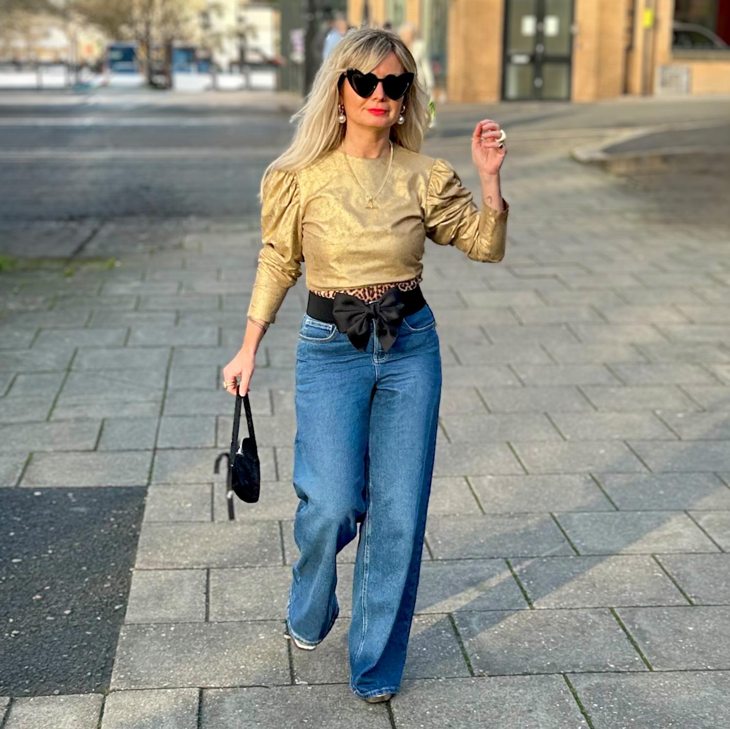 Ekologiska jeans med vida ben – Atlantic