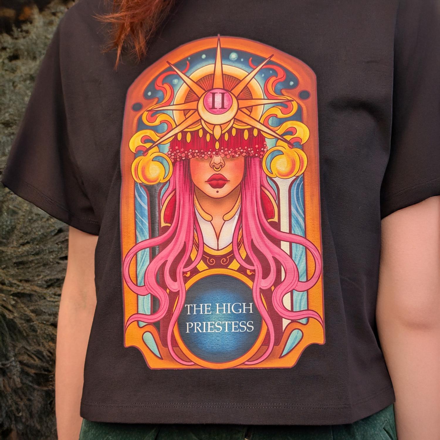 Major Arcana Boxy Tee - II Översteprästinnan