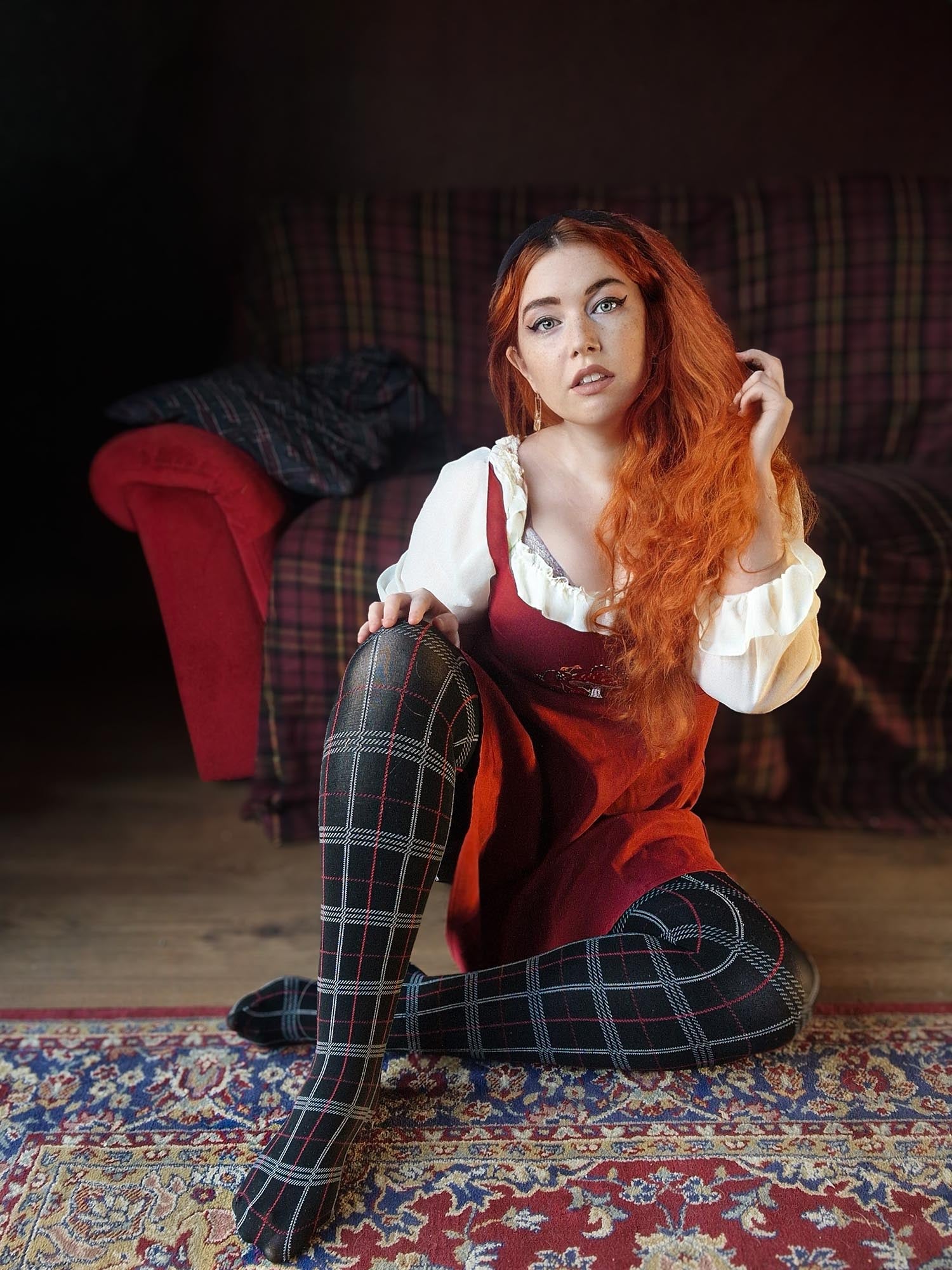 Rutiga strumpbyxor - Haggis