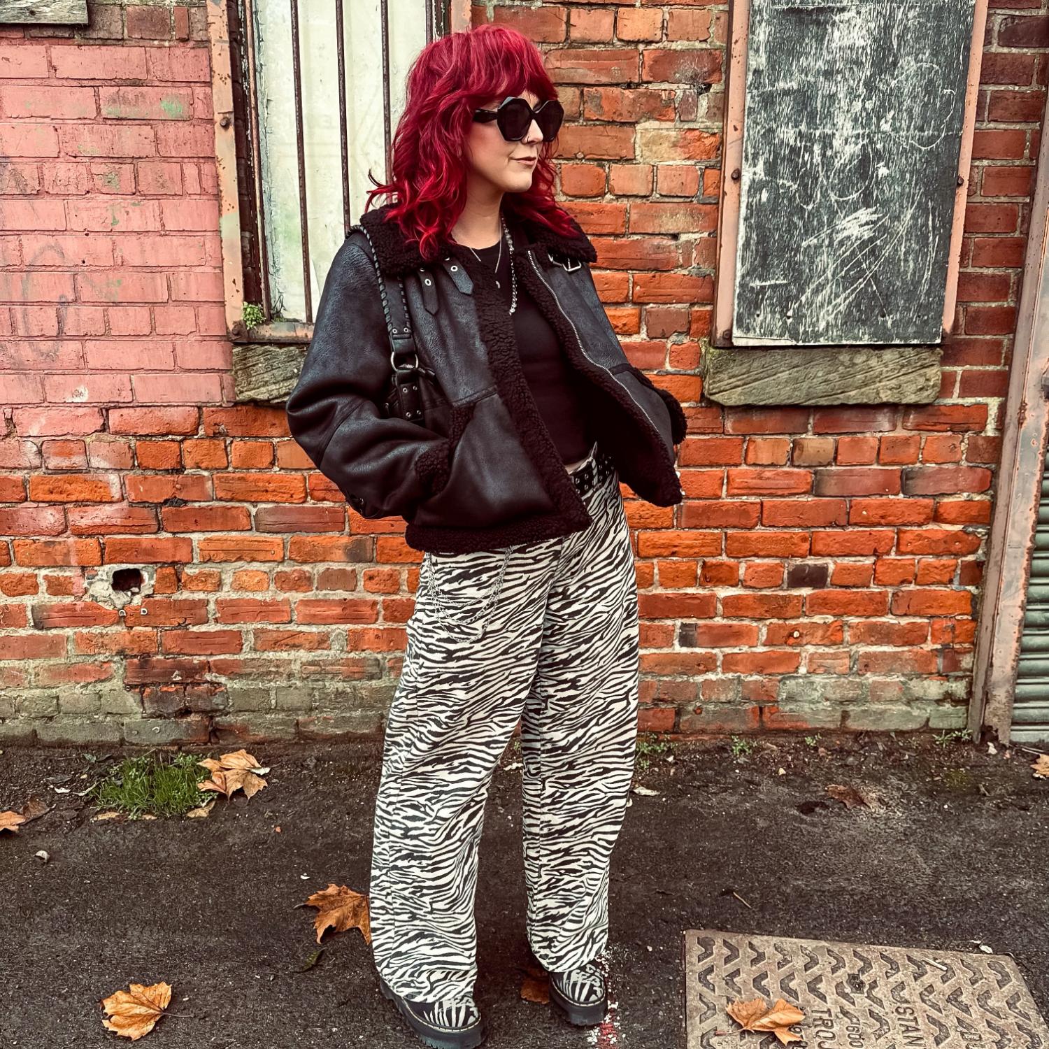 Bessie Aviator-jacka – Svart