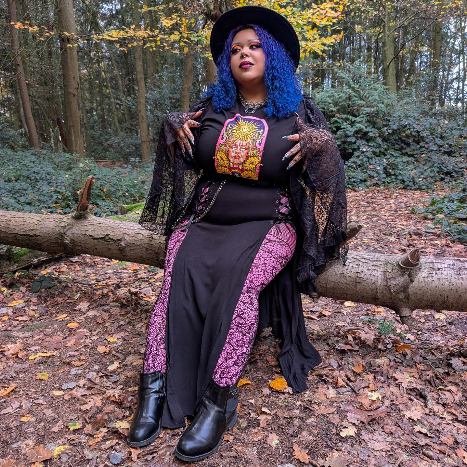 Major Arcana Baby Tee - XIX Solen