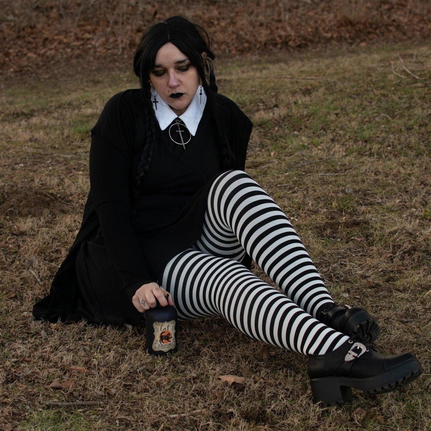Randiga strumpbyxor - Witch