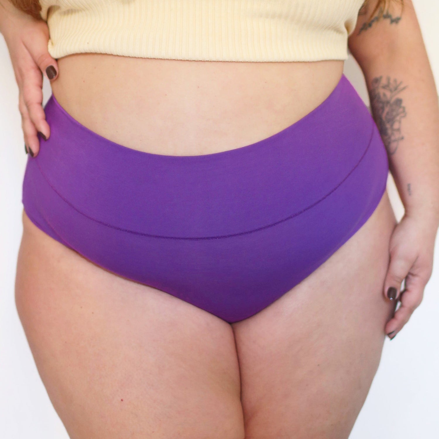 Knickers i ekologisk bomull med helkort - Grape Escape