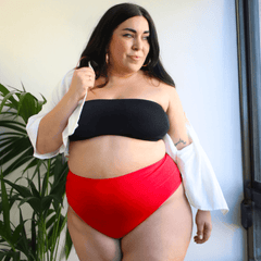 Cheeky High Leg Knickers - Hummer - Snag