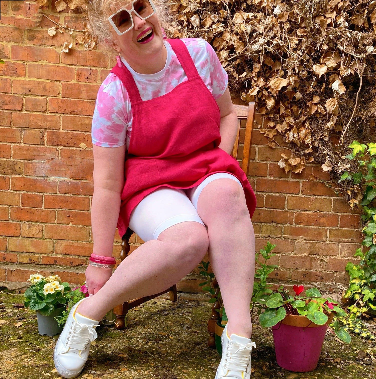 Stay Cool Chub Rub Shorts - Vit