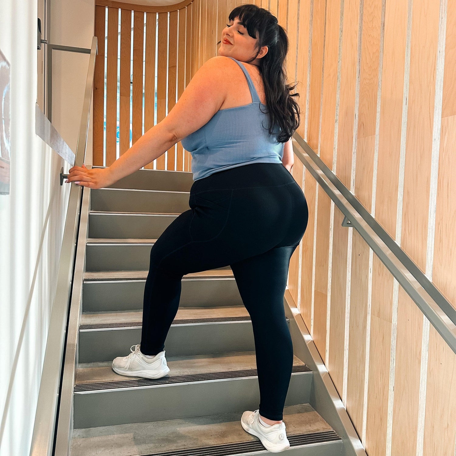 Long Squat Proof Leggings (V2) - 3 par i Svart