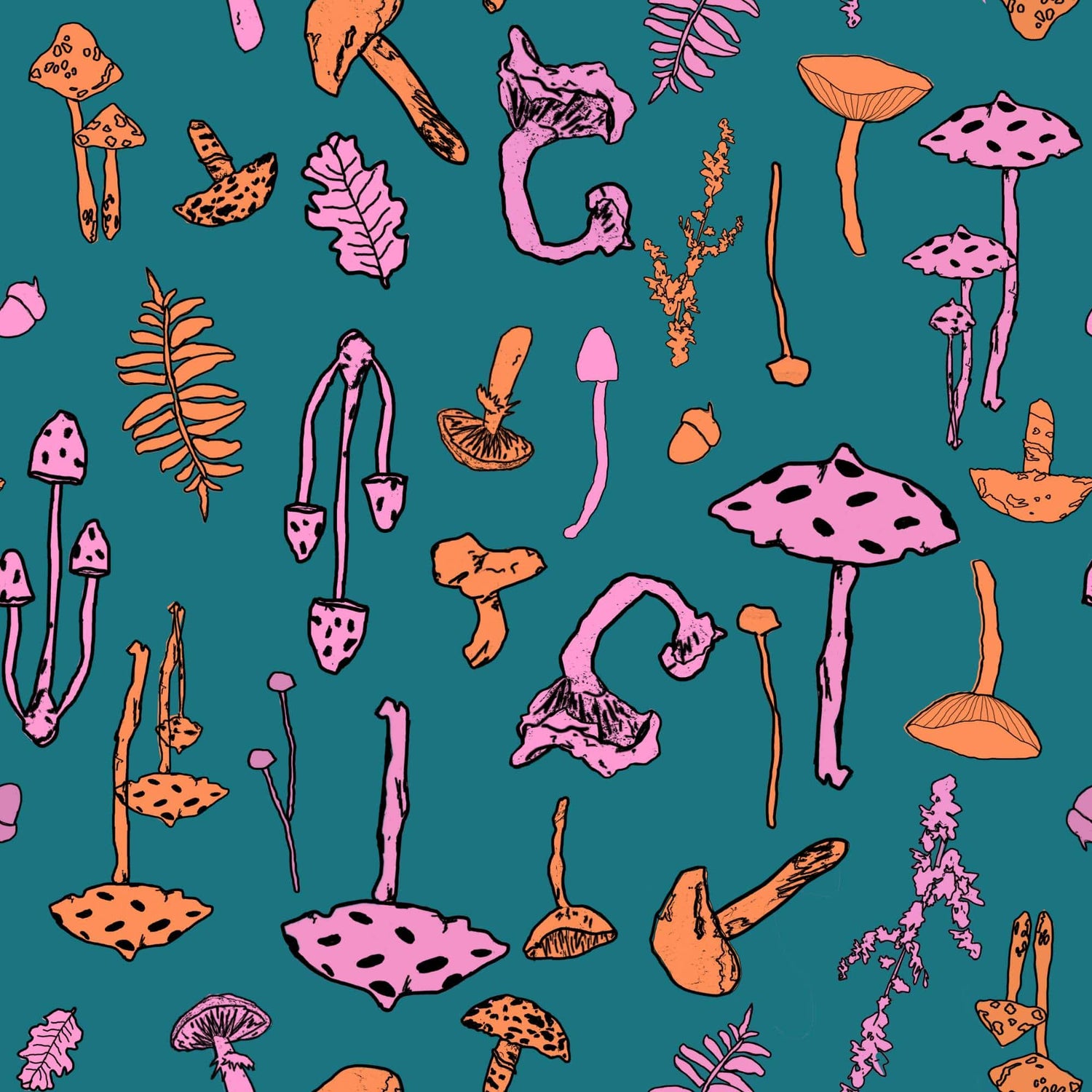 Pyjamasväst i ekologisk bomull - Mushie Patch