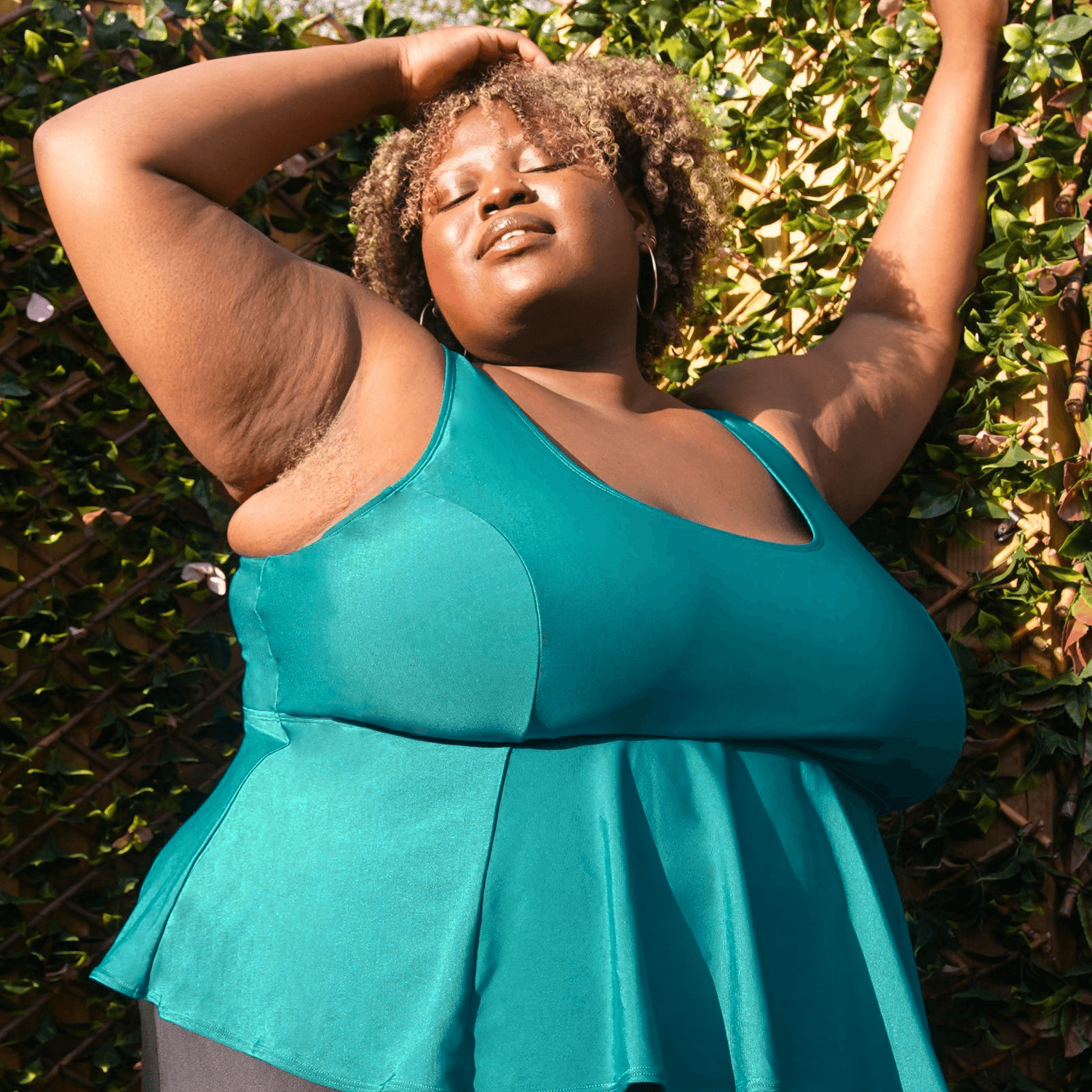 Vem ska du ringa? Bikiniöverdel – Teal