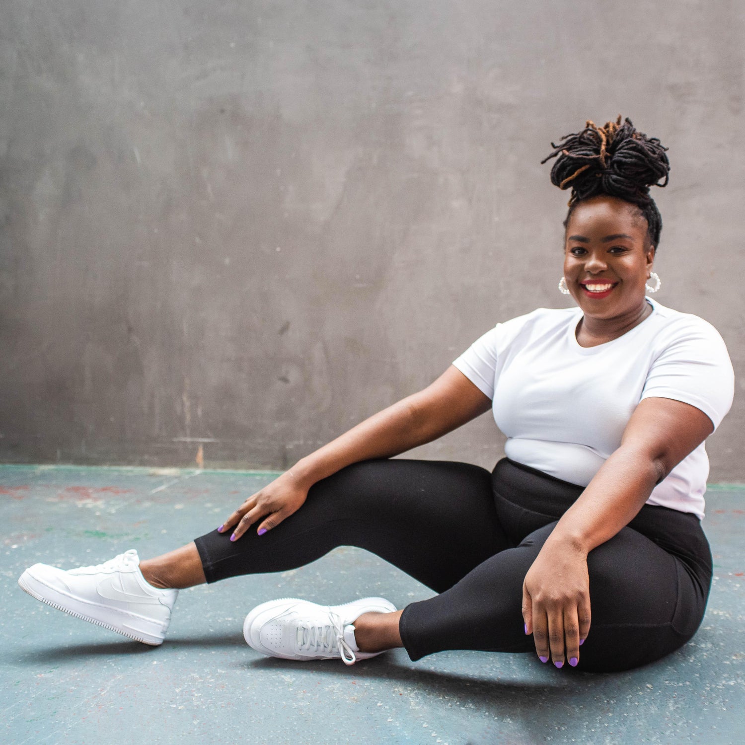 Squat Proof korta leggings - Svart