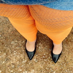 Strumpbyxor - Flapper - Orange Sherbet