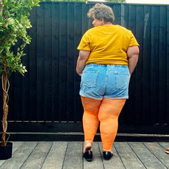 Strumpbyxor - Flapper - Orange Sherbet